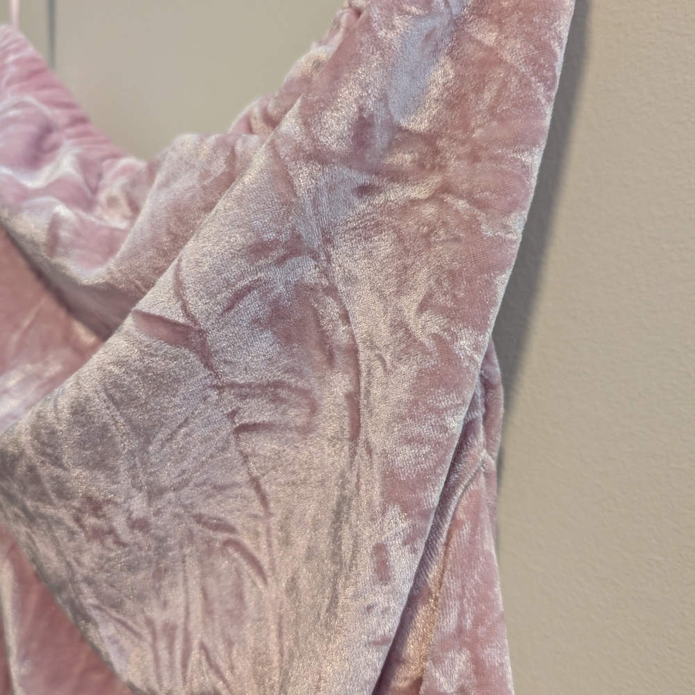 silence + noise Pink Velvet Fairy Festival Summer Resort Dress Size Small - Picture 3 of 7